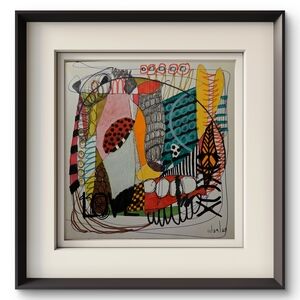 Abstract Multicolor Art - One of a Kind